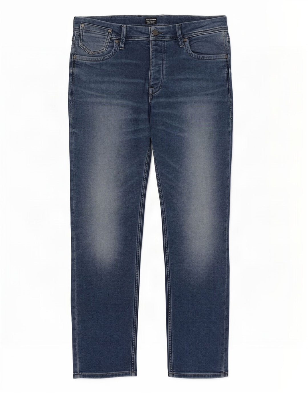 Blugi Jack & Jones Tim Slim pentru bărbați W32 L30 bumbac albastru