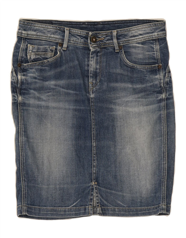 PEPE JEANS Womens Denim Skirt Medium W30 Blue Cotton Vintage PEPE Jeans and Second-Hand PEPE Jeans from Messina Hembry 