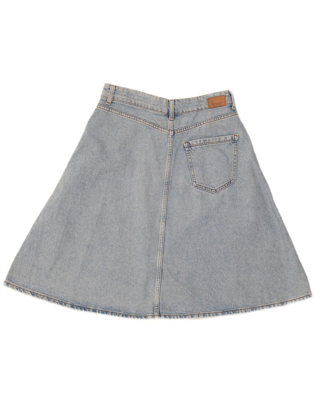 Fusta de blugi pentru femei Zara Medium W28 Albastru
