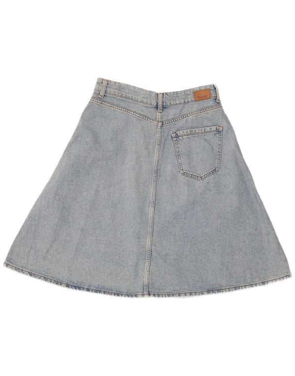 Fusta de blugi pentru femei Zara Medium W28 Albastru