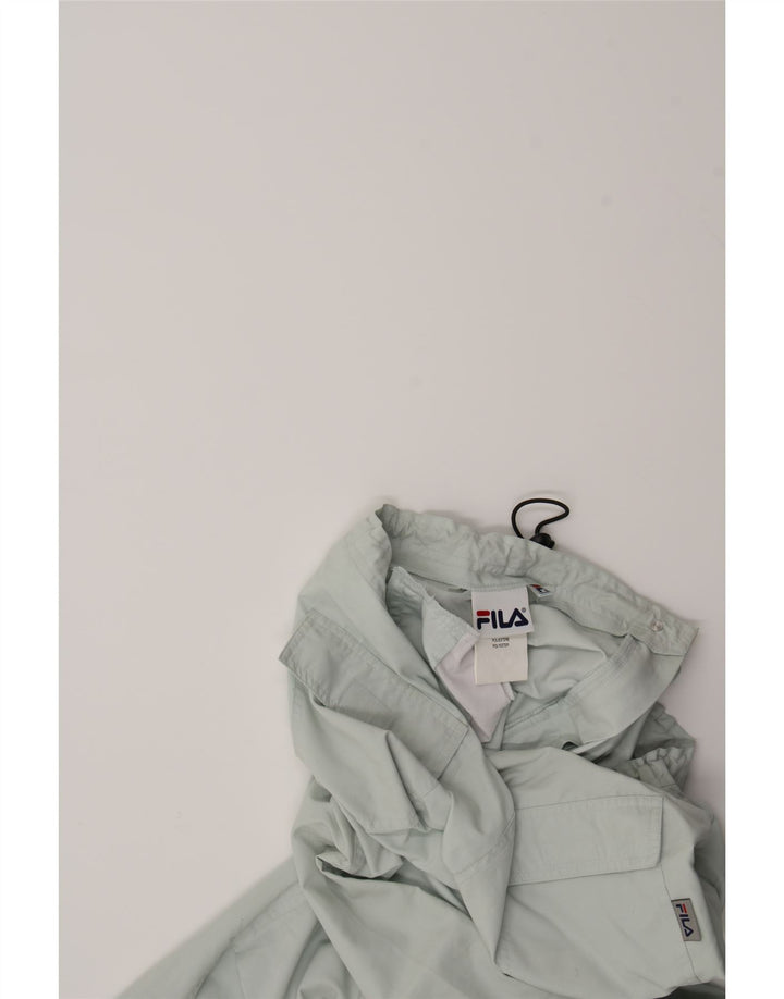 FILA Womens Straight Casual Trousers Medium W32 L31 Blue Polyester Vintage Fila and Second-Hand Fila from Messina Hembry 