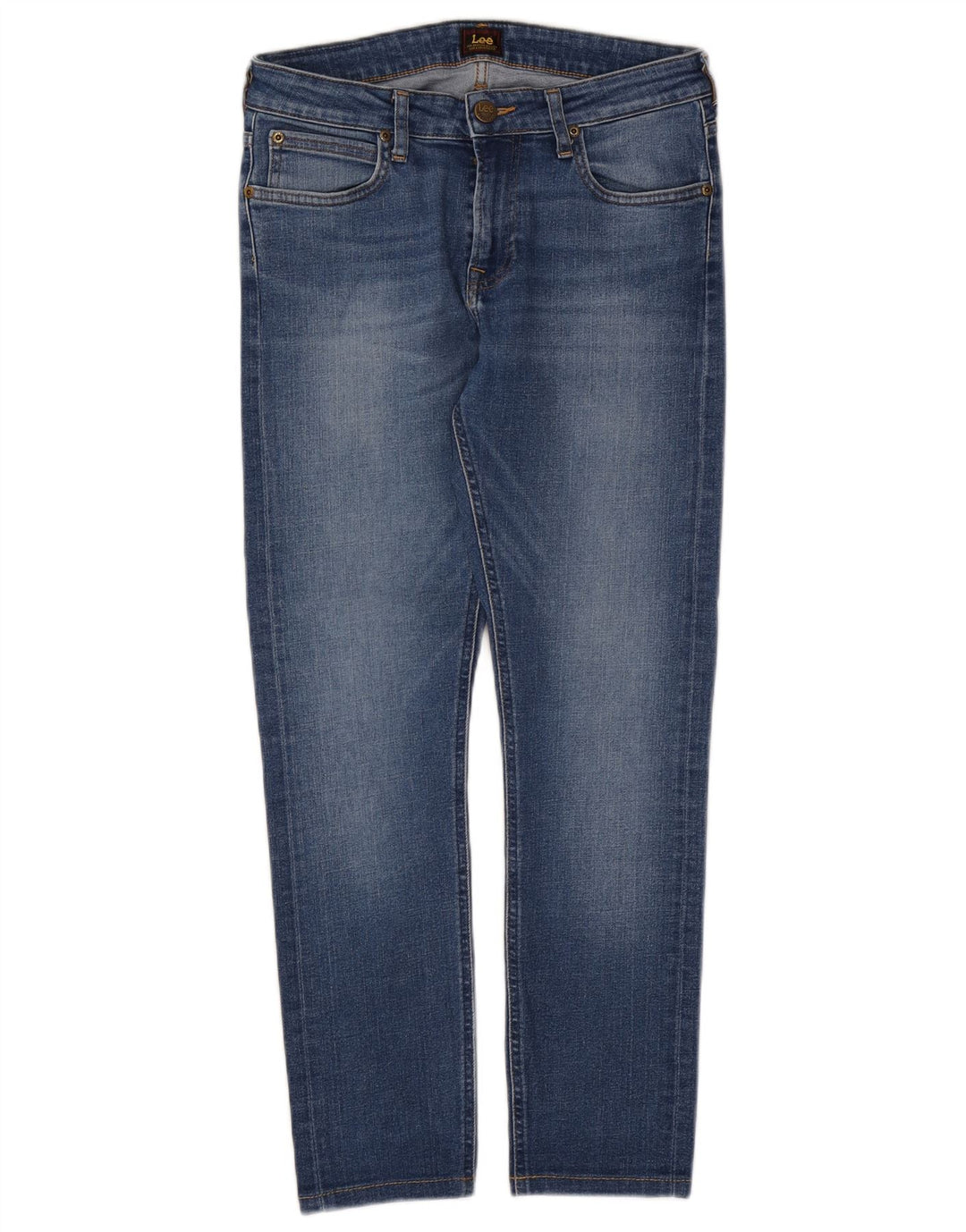 Blugi Lee Malone Slim pentru femei W30 L27 Bumbac albastru