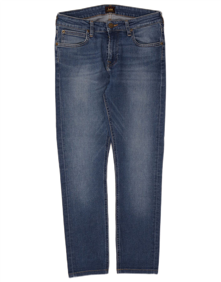 Blugi Lee Malone Slim pentru femei W30 L27 Bumbac albastru