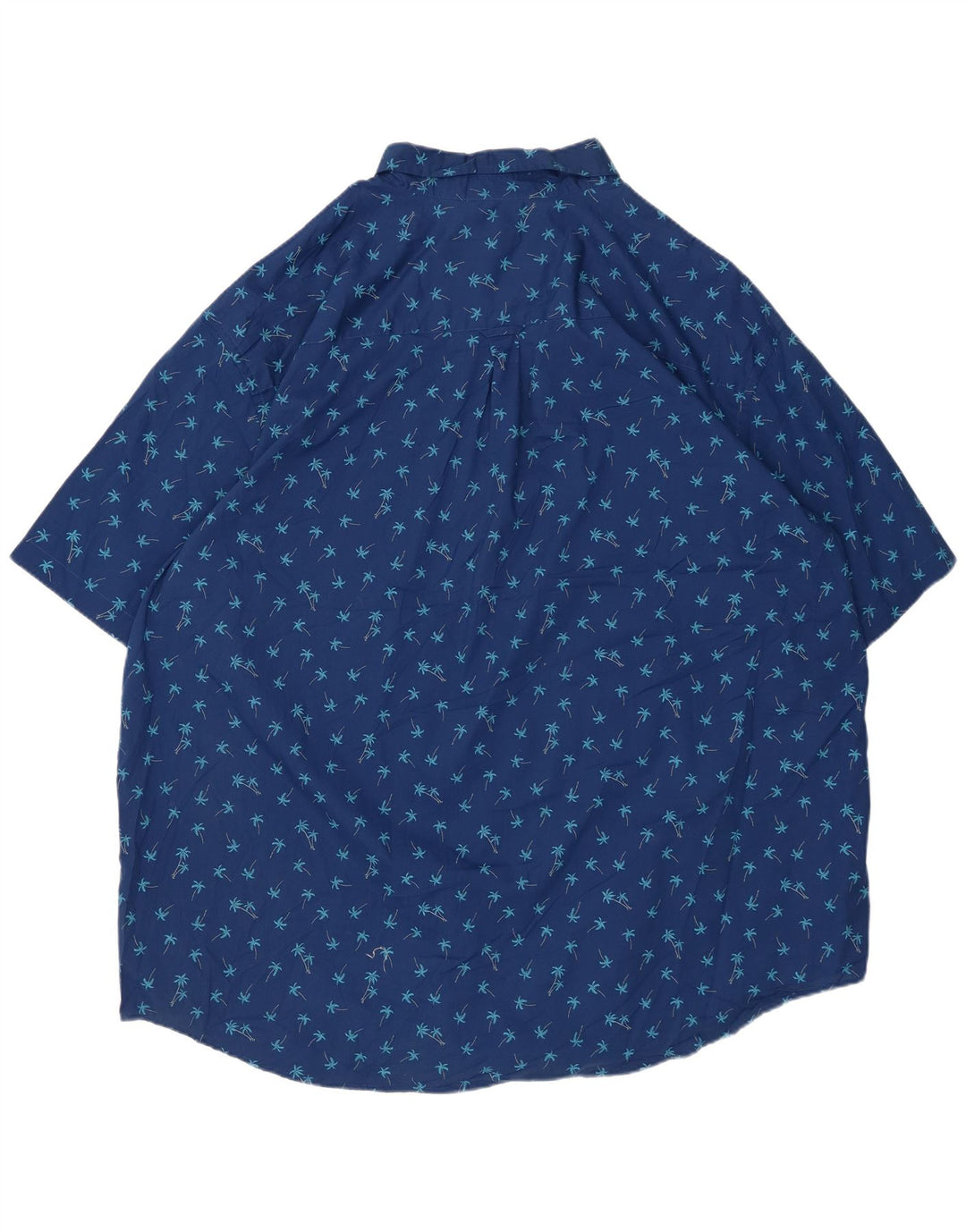 Cămașă cu mânecă scurtă pentru bărbați IZOD 3XL, bumbac cu flori albastre