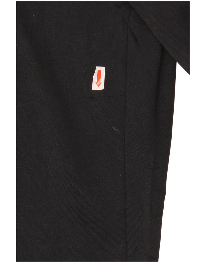 Pantaloni de trening Capri Nike pentru femei US 8/10 Poliester mediu negru