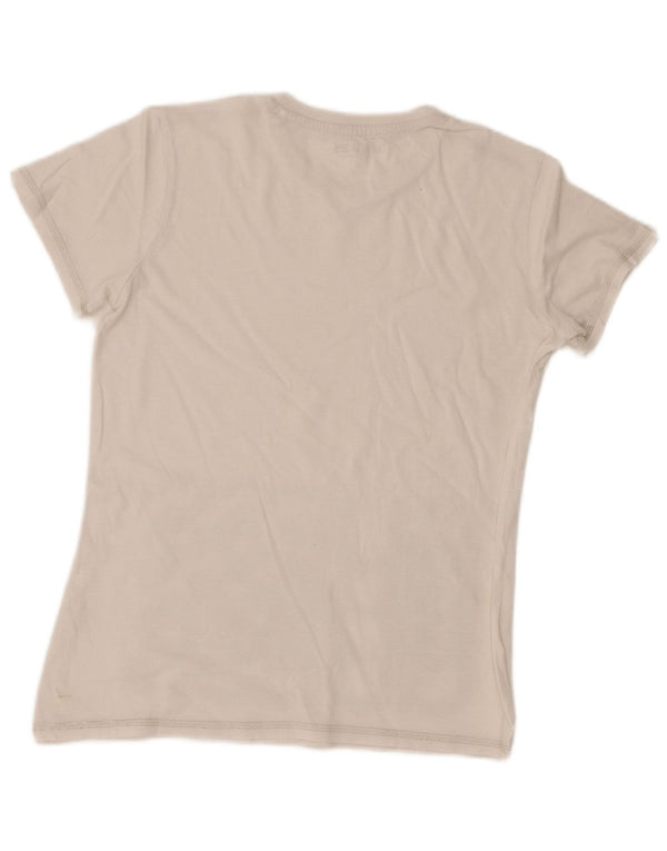 Tricou grafic Guess pentru femei Top UK 14 Medium White
