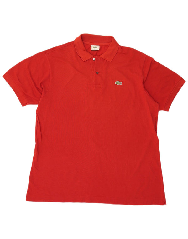 Tricou polo pentru bărbați Lacoste Mărimea 6 XL Bumbac roșu