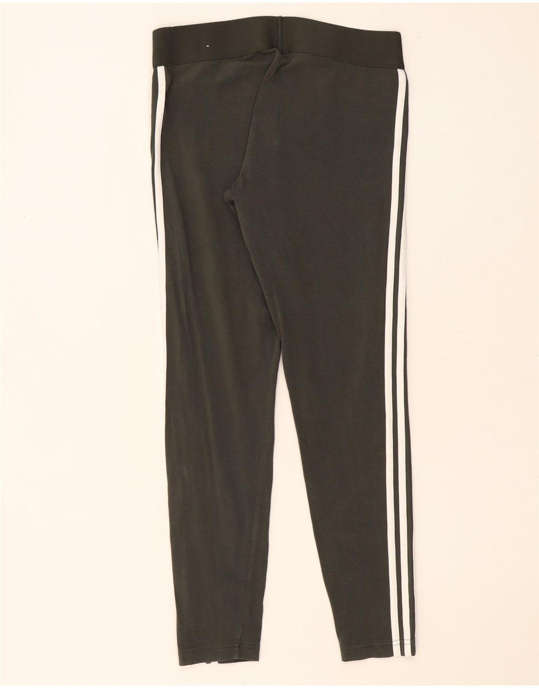 Leggings pentru femei Adidas UK 12/14, bumbac mediu kaki