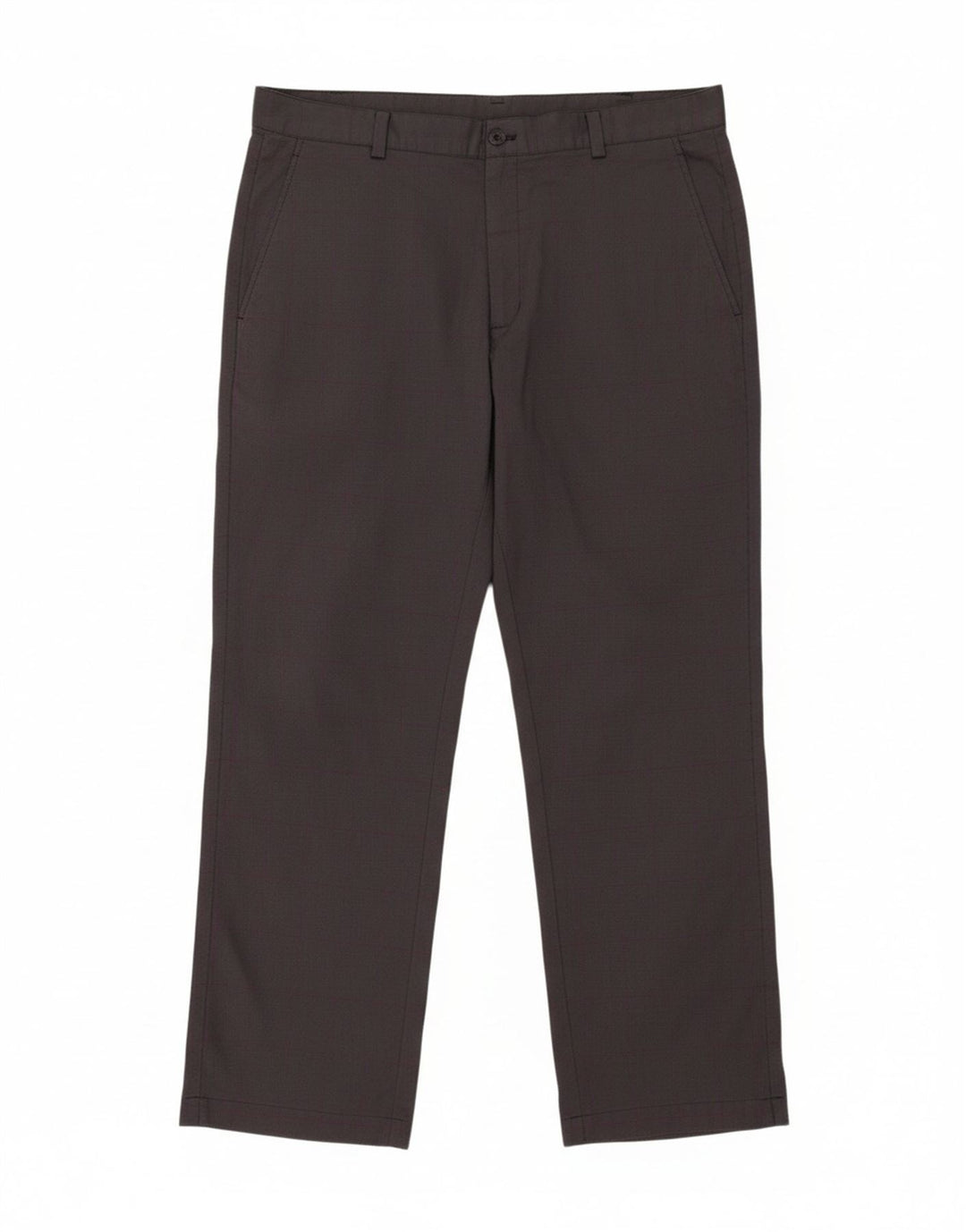 NIKE Mens Straight Chino Trousers W38 L32 Grey Check Polyester Vintage Nike and Second-Hand Nike from Messina Hembry 