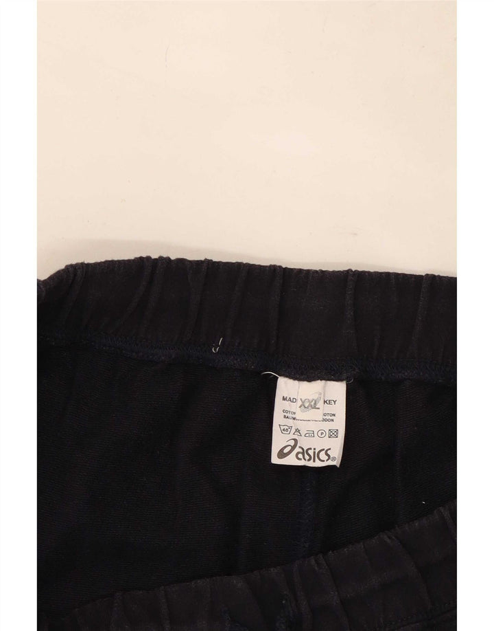 Pantaloni de trening Asics pentru femei 2XL bumbac bleumarin