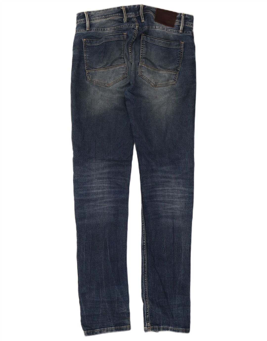 JACK & JONES Blugi Tim Slim pentru bărbați W30 L34 Bumbac albastru