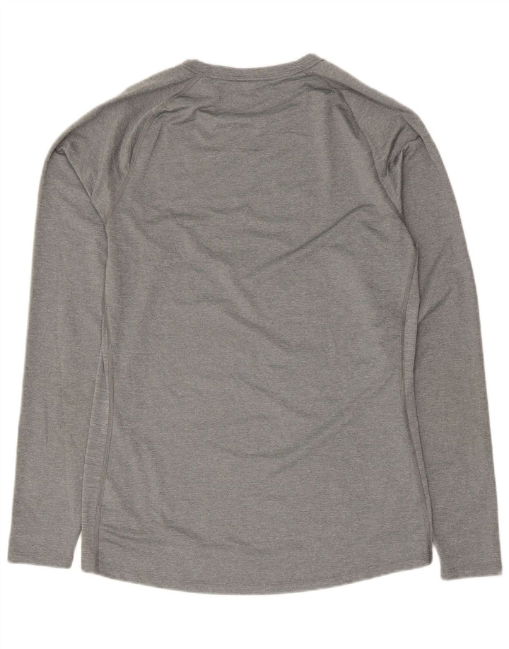 Nike pentru bărbați Dri Fit Top cu mânecă lungă XL poliester gri