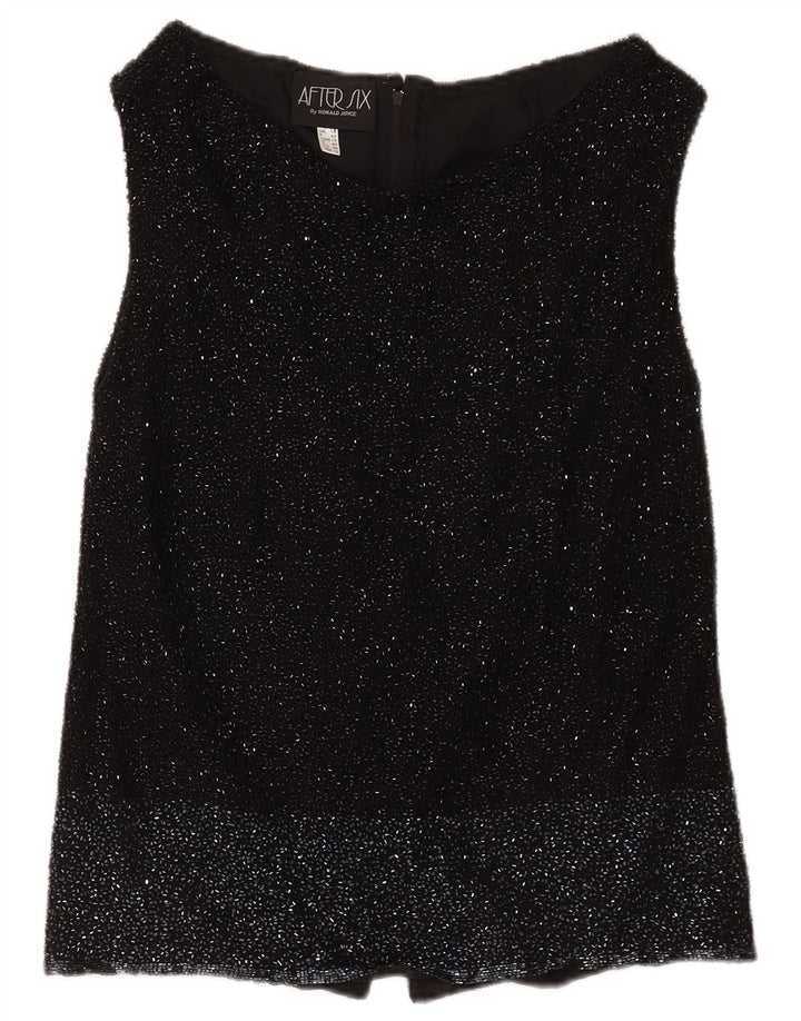 Bluză fără mâneci pentru femei Ronald Joyce UK 14 Medium Black