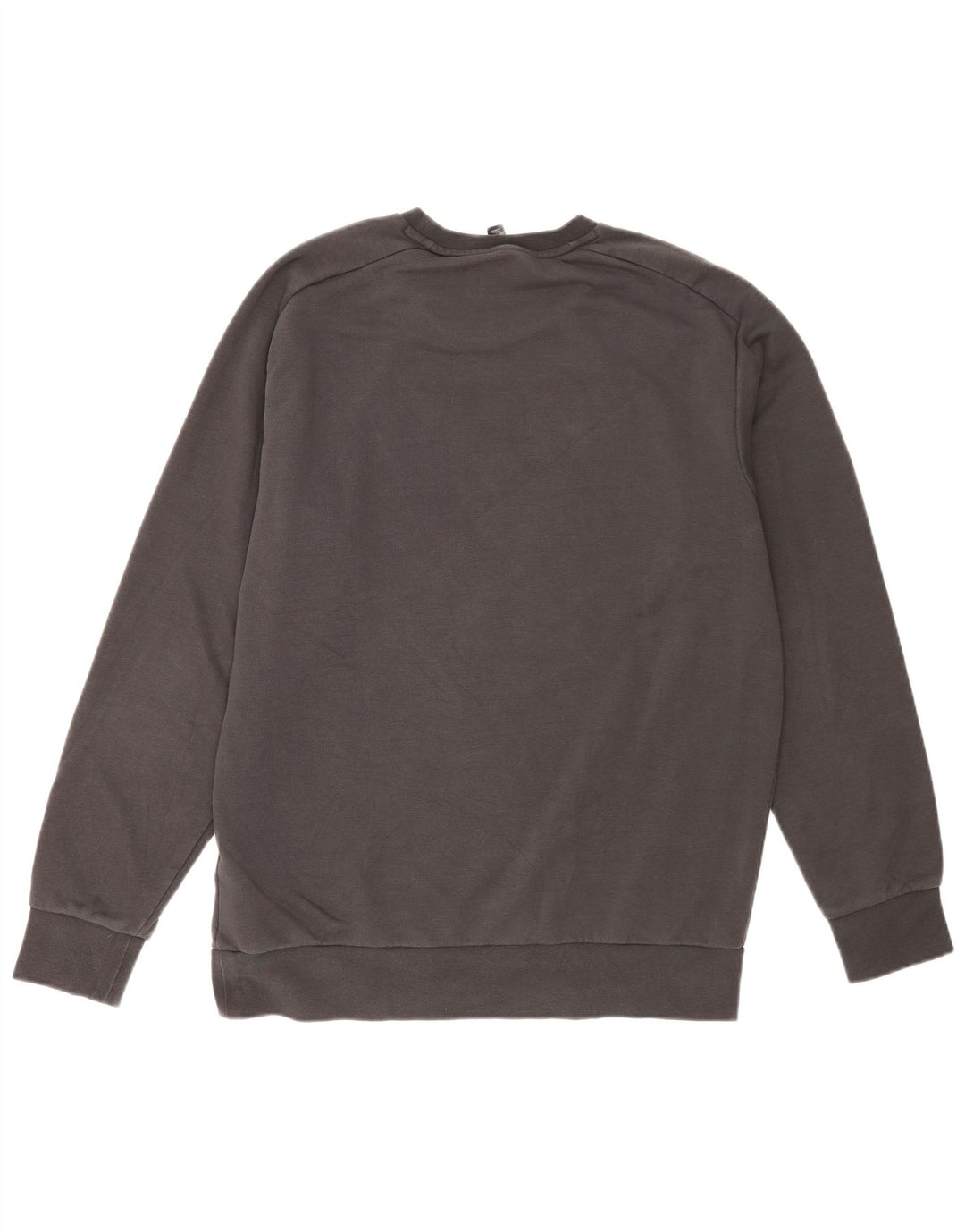Hanorac pentru bărbați Adidas Graphic Regular Fit Pulover mare din bumbac gri