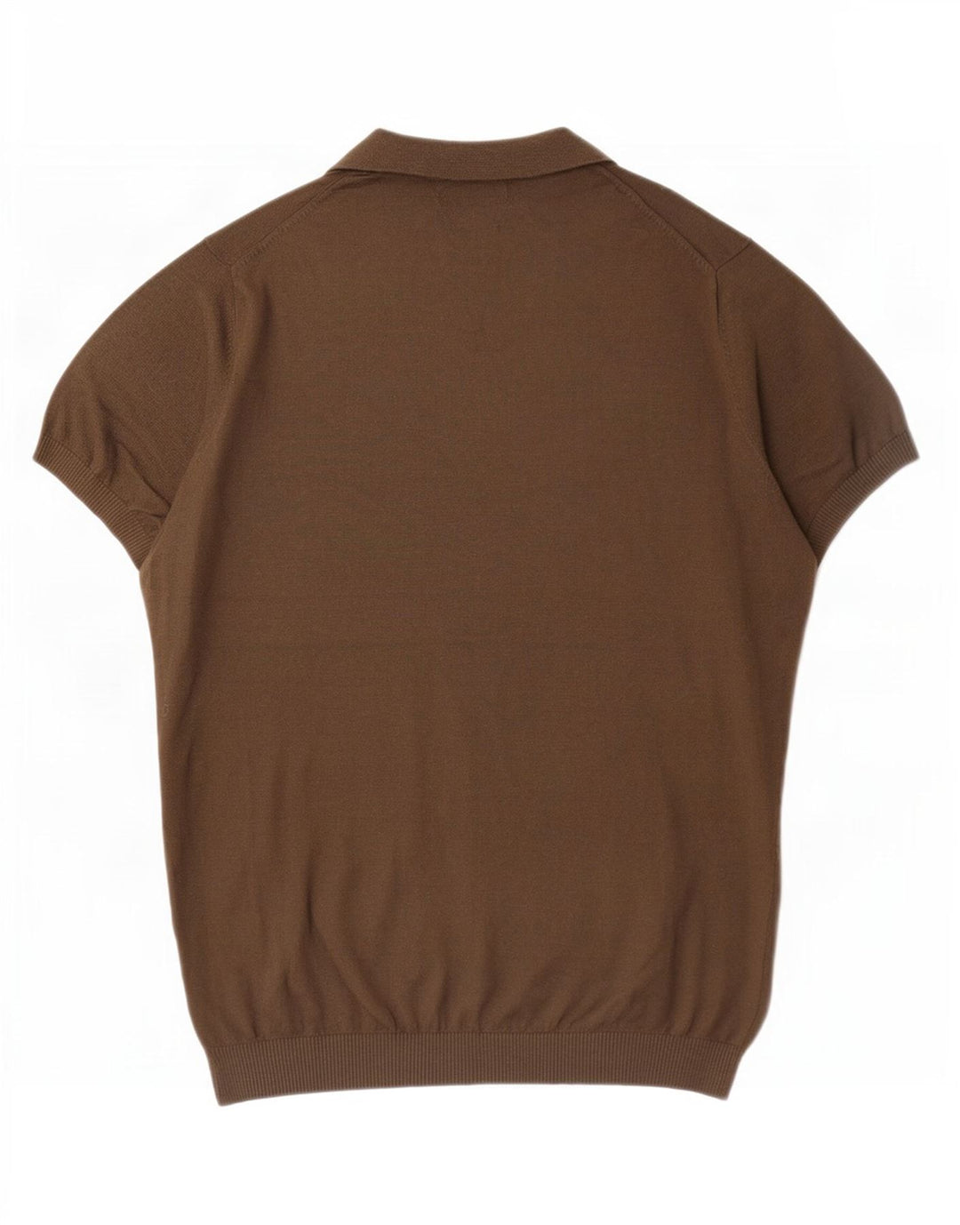 Tricou polo Massimo Dutti pentru bărbați, bumbac kaki mediu