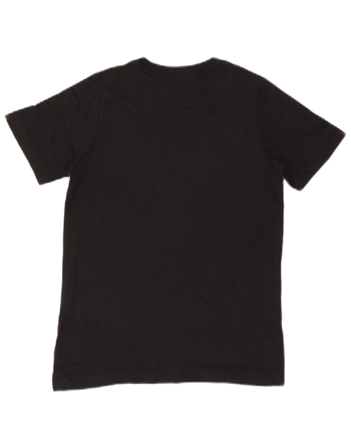 Tricou pentru băieți Nike Top 10-11 ani mediu negru