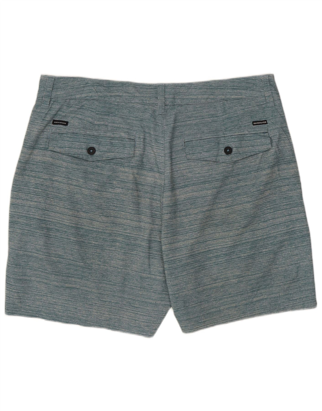 Pantaloni scurți chino pentru bărbați Quiksilver W33 cu dungi verzi medii