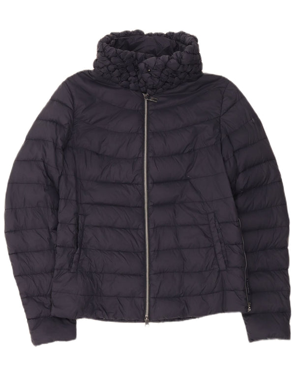 Jachetă căptușită pentru femei Armani Jeans IT 42 Medium Bleumarin