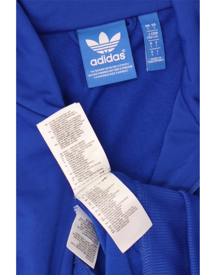 Jachetă de trening pentru bărbați Adidas, mare, albastru, poliester