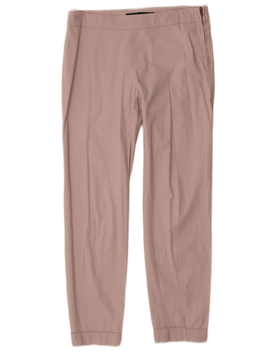 Pantaloni casual drepti pentru femei Zara Mediu L30 L27 Roz