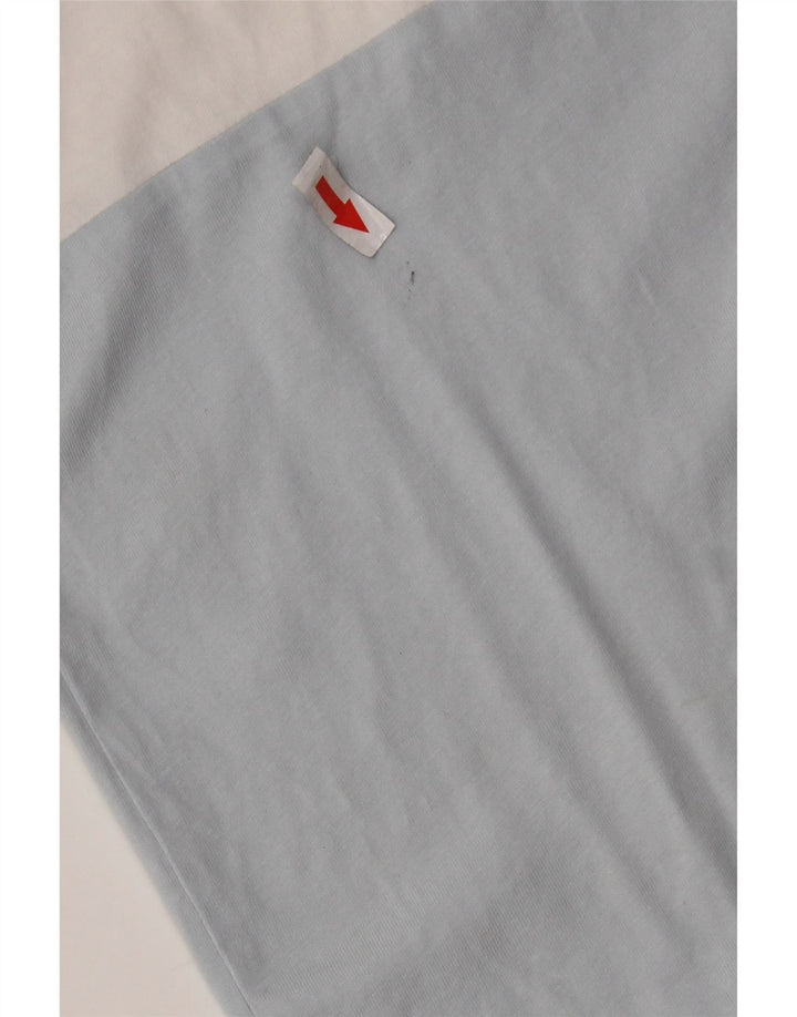 Tricou grafic supradimensionat pentru femei LEVI'S Top UK 10 Small Blue Colorblock