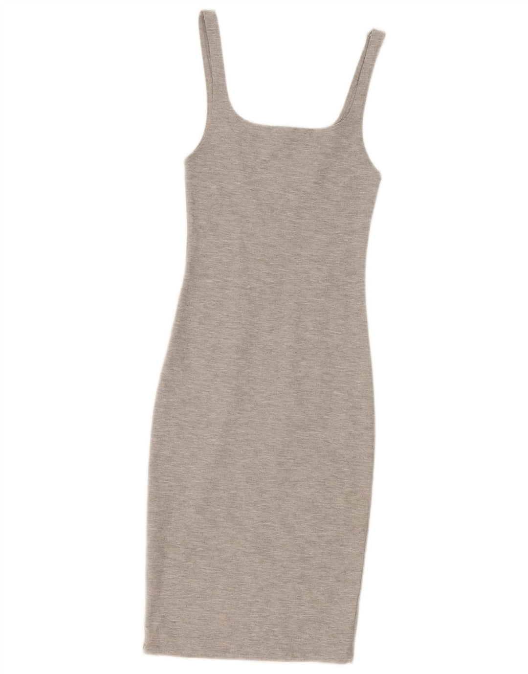 Rochie bodycon fără mâneci pentru femei Zara UK 8 Small Gri Poliester