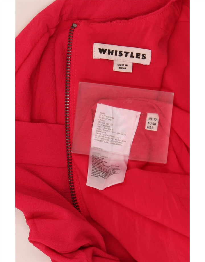 Rochie pentru femei Whistles UK 12 Poliester roșu mediu