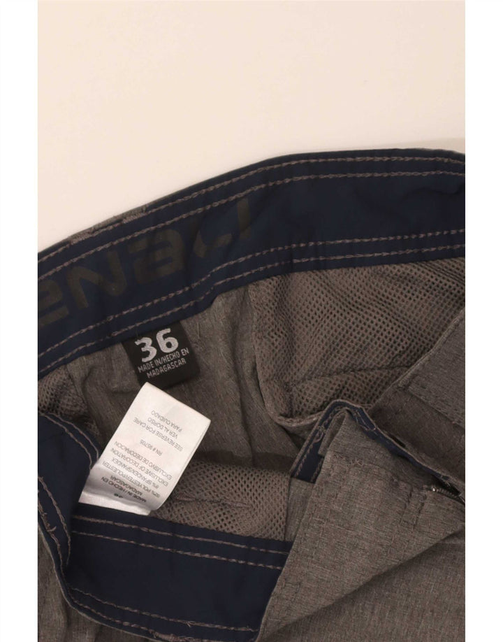 Pantaloni scurți cargo Denali pentru bărbați W36, mare, gri, poliester