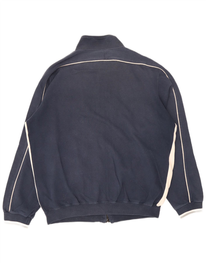 Jachetă de trening pentru bărbați Champion, XL, albastru bleumarin, color block