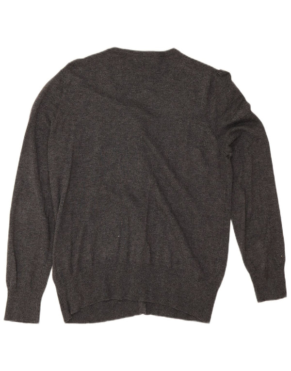 Pulover cardigan pentru femei Marks & Spencer UK 14 Medium Gri Viscose