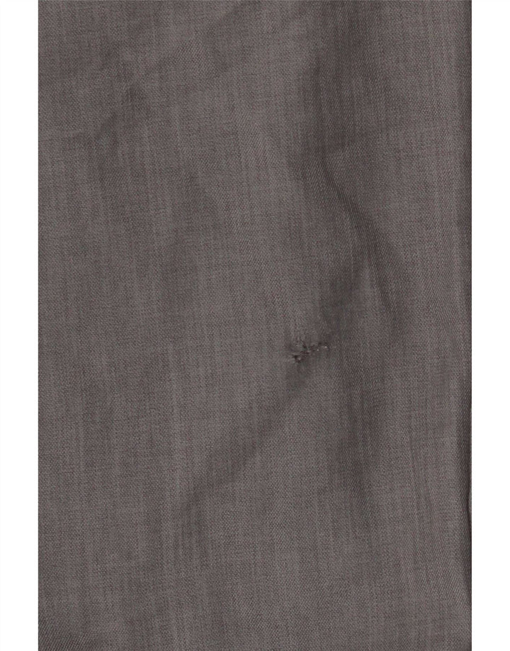 Farah Pantaloni Chino Drepți Clasici Bărbați L36 L31 Gri Poliester