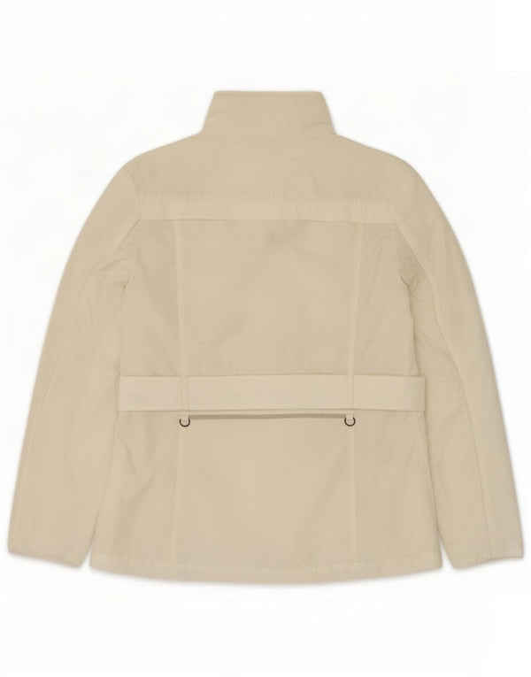 Carrera Womens Military Jacket UK 16 Large White Polyester