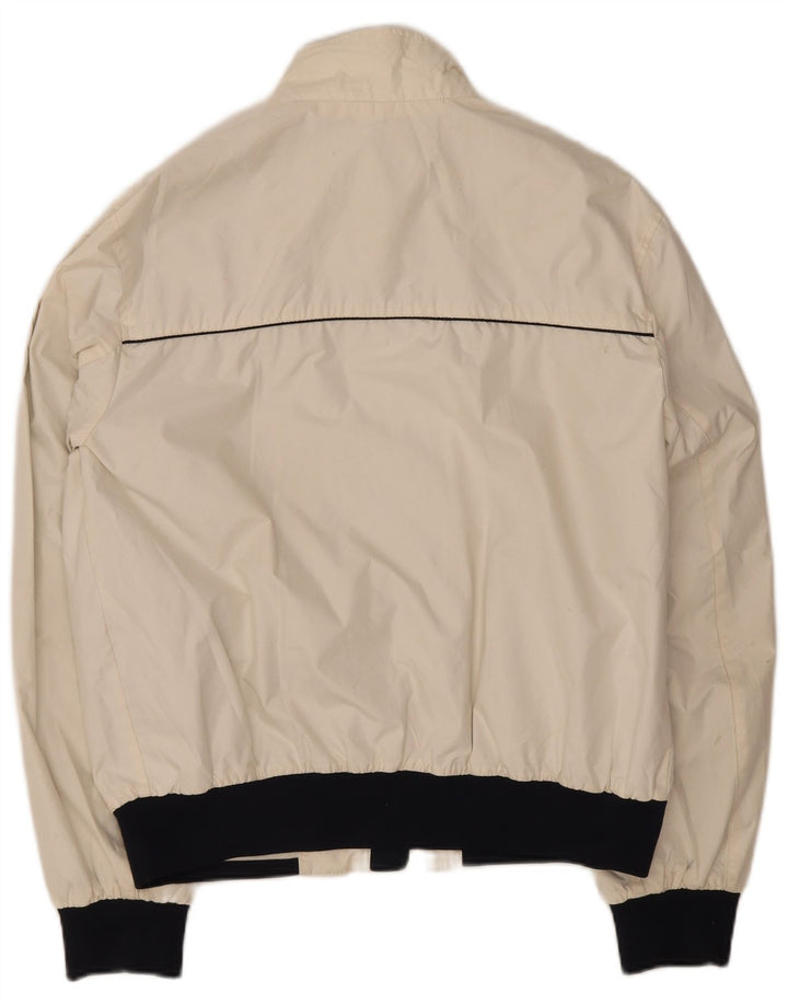 Jachetă bomber pentru bărbați Marina Yachting UK 54 2XL Poliester color bloc alb