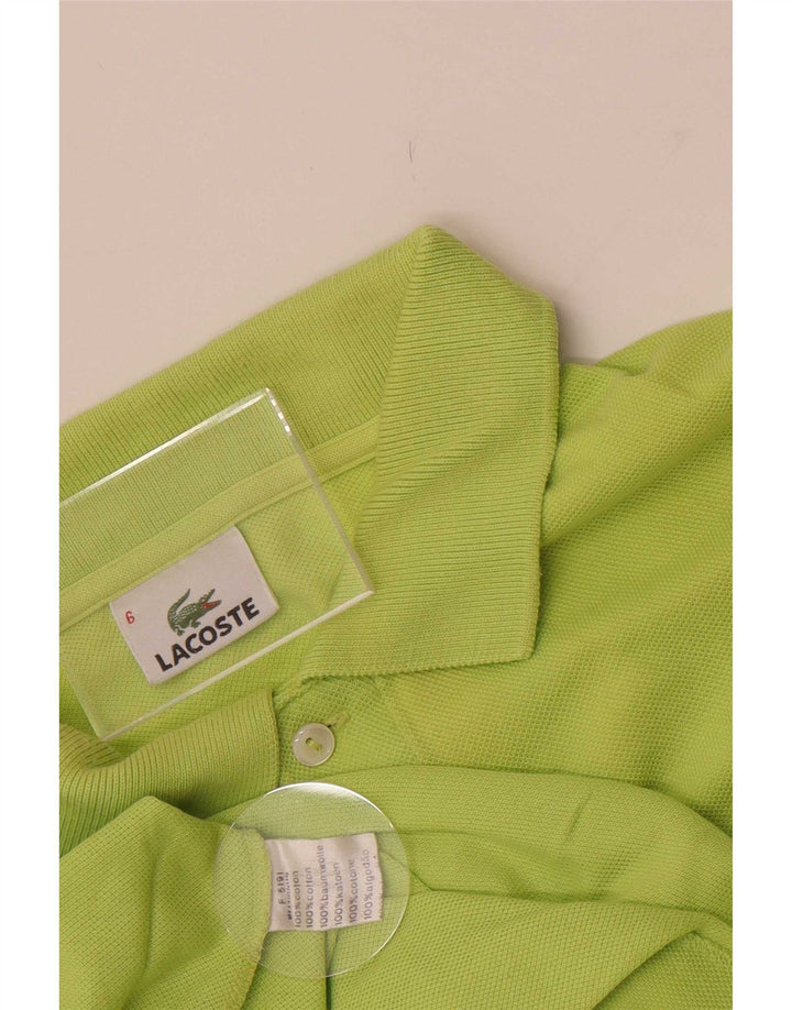 Tricou polo pentru bărbați Lacoste Mărimea 6 XL Verde