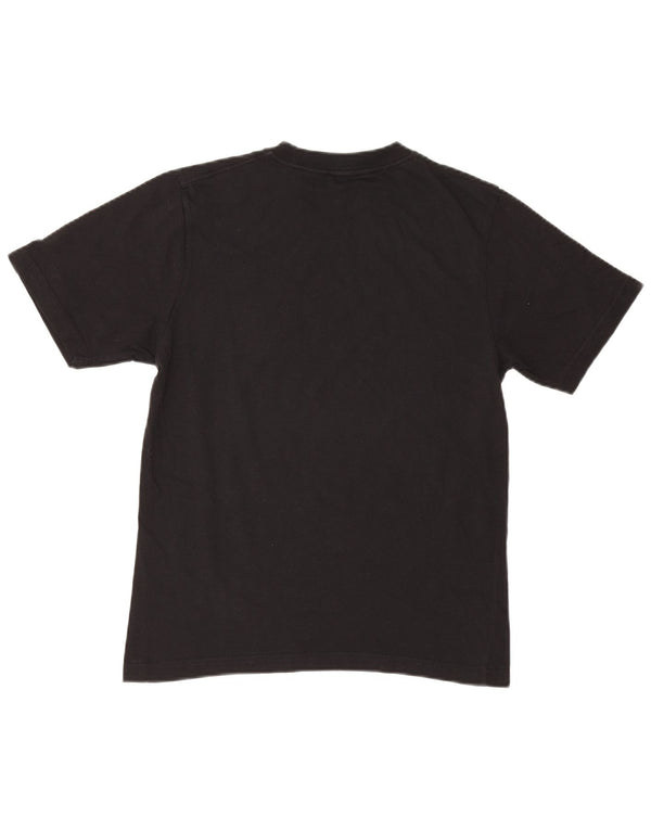 Tricou grafic personalizat Vans Boys Top 12-13 ani mare bumbac negru