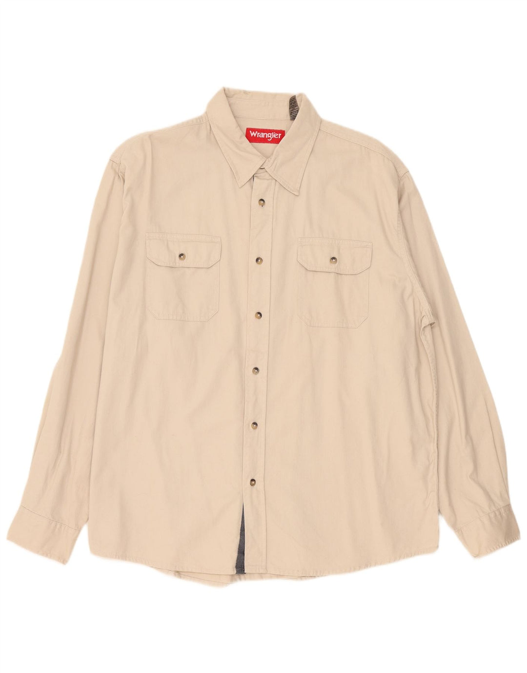 Cămașă pentru bărbați Wrangler XL, bej, bumbac