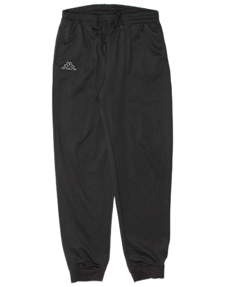 Pantaloni de trening pentru bărbați Kappa Pantaloni de jogging Poliester mediu negru