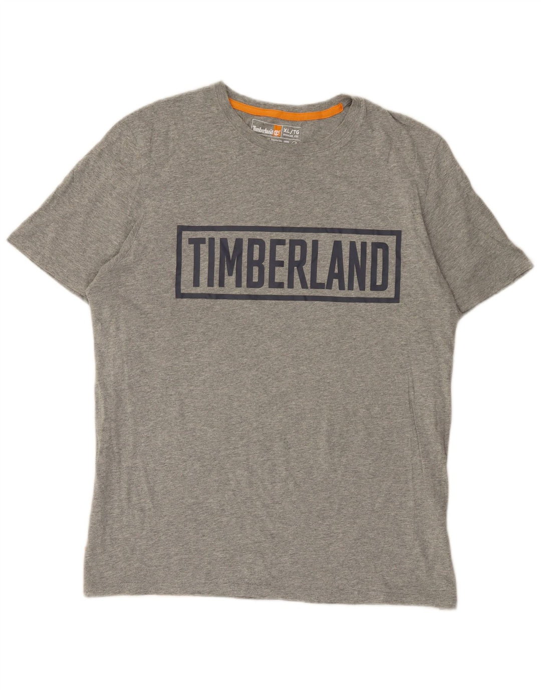 Tricou grafic Timberland pentru bărbați, cu croială normală, XL, gri