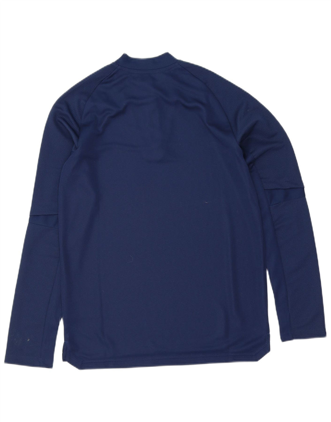 ADIDAS Boys Aeroready Pullover Tracksuit Top 13-14 Years Navy Blue