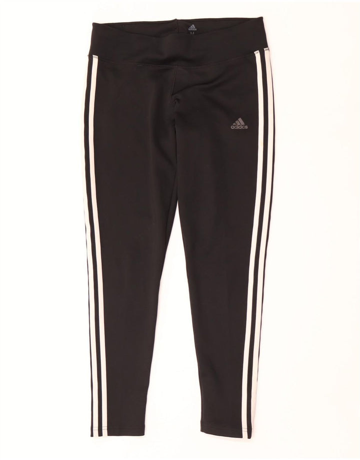 Leggings Climalite Adidas pentru femei UK 12/14 Poliester mediu negru