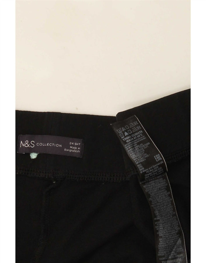Leggings pentru femei Zara UK 24 4XL bumbac negru