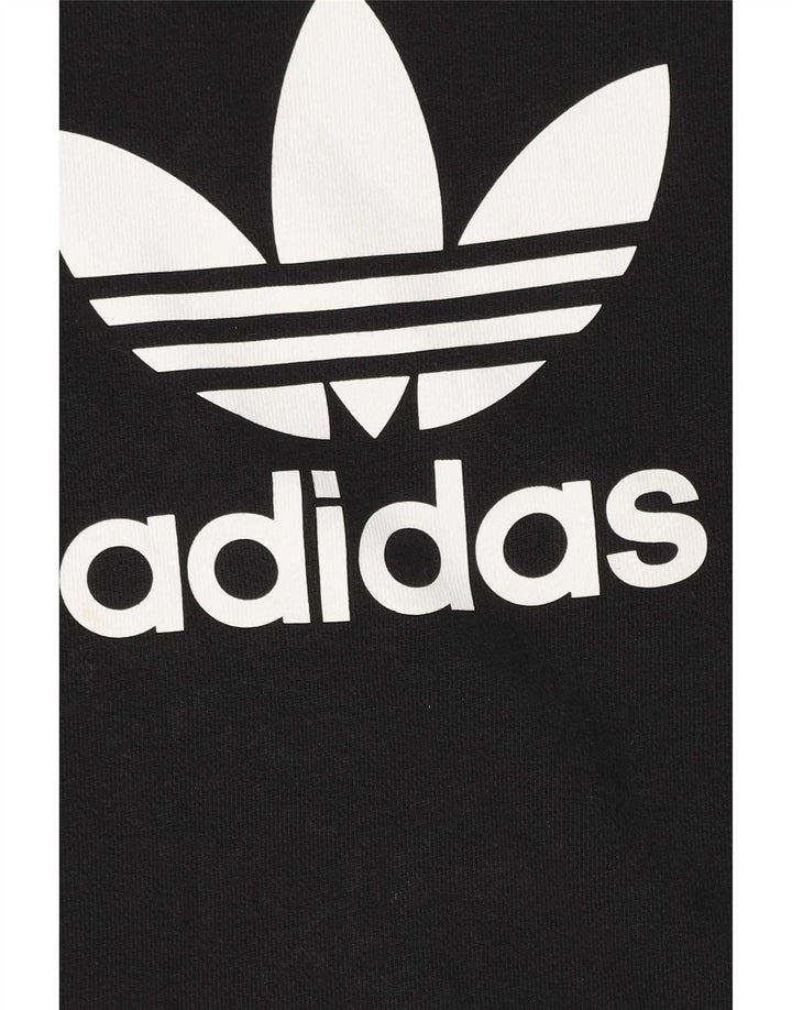 Hanorac grafic pentru bărbați Adidas Jumper Mic Negru