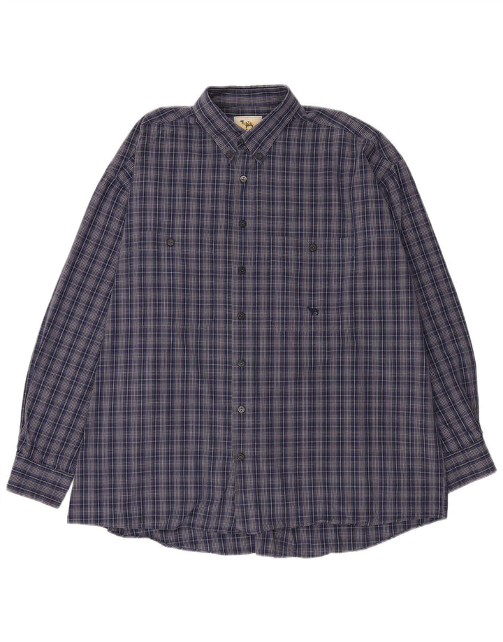 Cămașă pentru bărbați CAMEL ACTIVE XL Blue Check