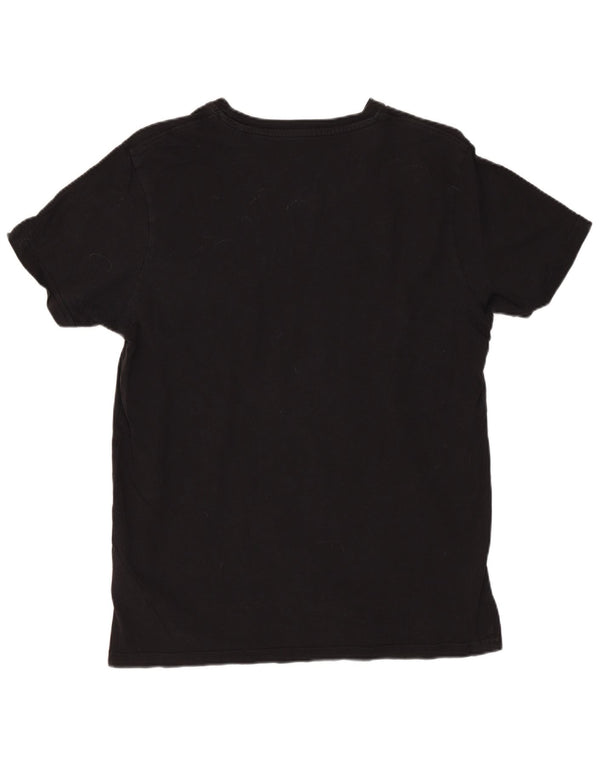 ALPHA INDUSTRIES Tricou grafic pentru femei Top UK 10 Small Black Bumbac