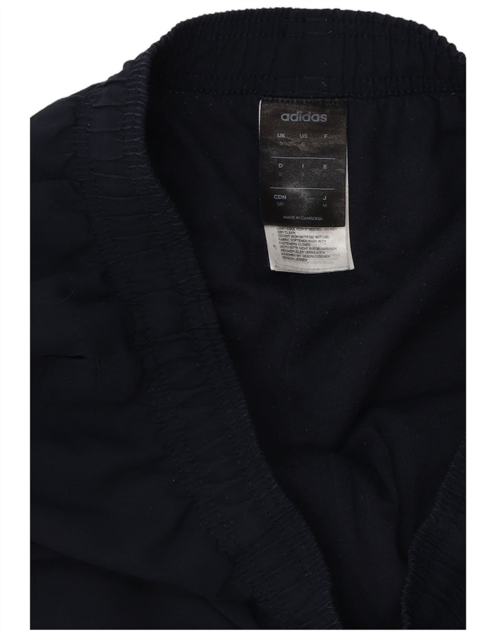 Pantaloni de trening Adidas pentru bărbați, mici, bleumarin, poliester color bloc