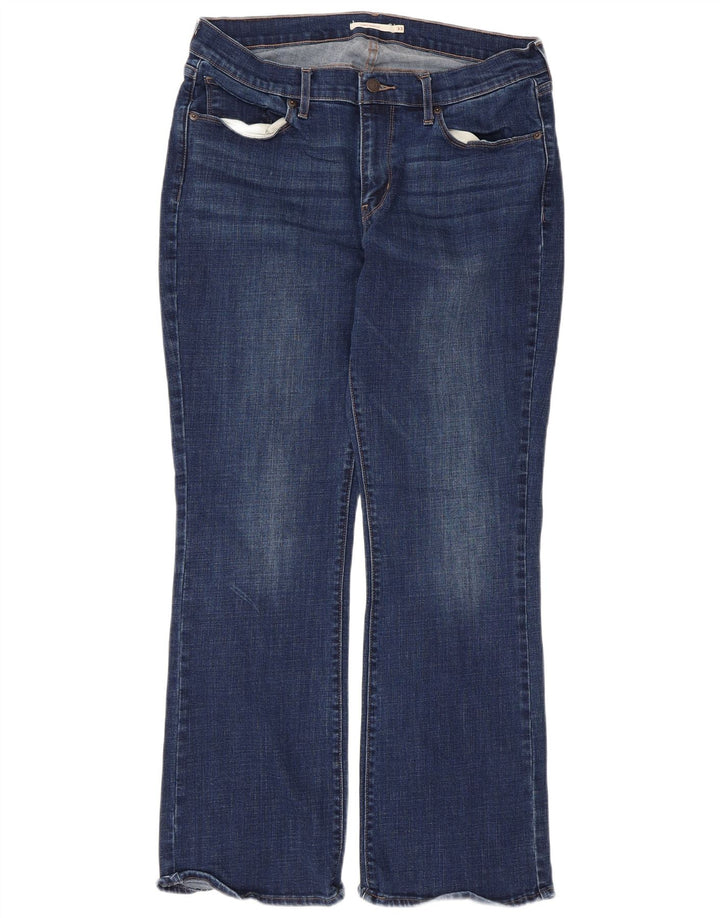 Blugi Levi's Curvy Bootcut W33 L30 Bumbac albastru