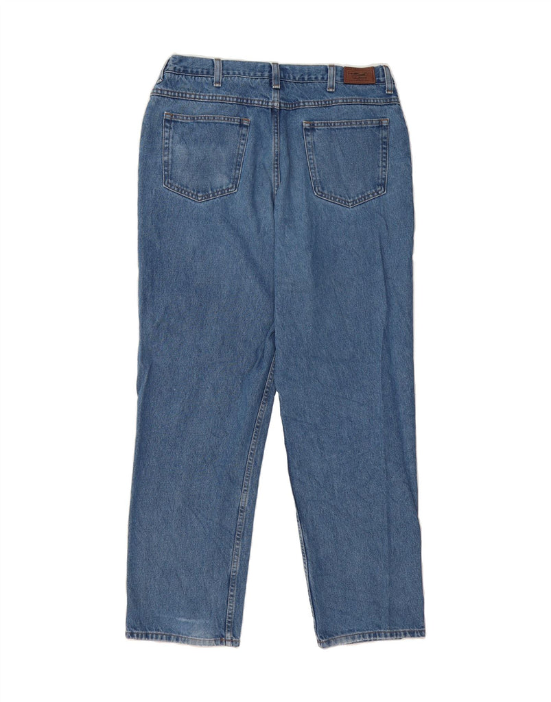 L.L.BEAN Mens Straight Jeans W37 L32 Blue Cotton Vintage L.L.Bean and Second-Hand L.L.Bean from Messina Hembry 