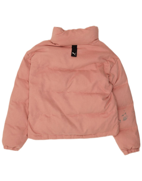 Jachetă căptușită Puma pentru femei UK 14 Medium Pink Poliester