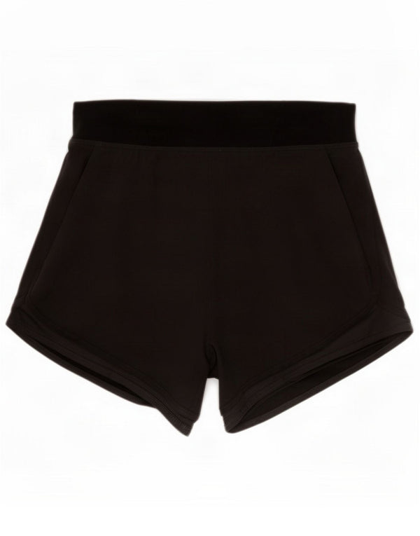 Pantaloni scurti sport Reebok pentru femei UK 8/10, Gri mic, poliester, colorate, sport