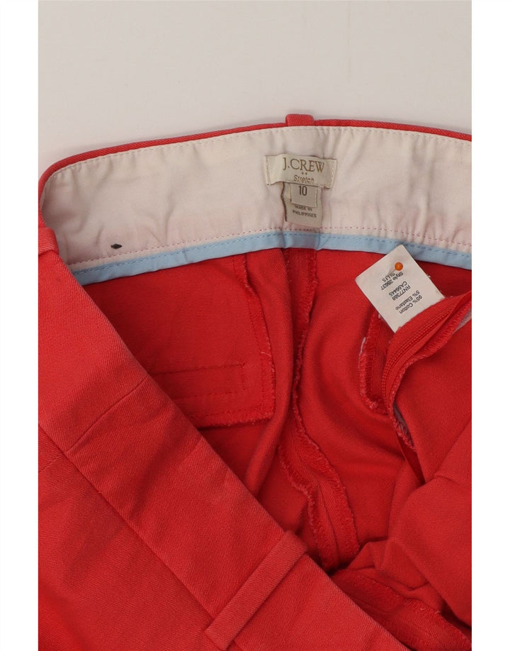 Pantaloni tăiați pentru femei J. CREW US 10 Large W32 L25 Red
